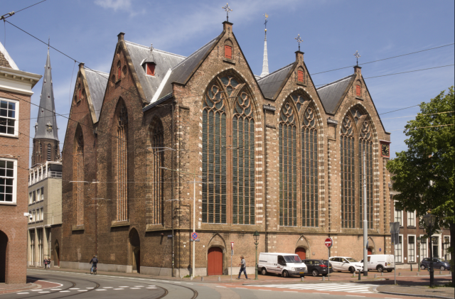 Lousewies van der Laan houdt Preek van de Leek in de Haagse Kloosterkerk (12 oktober)